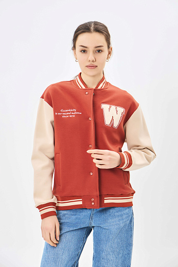 Женская ветровка короткая длина AW23WBA-52061-152086 фото